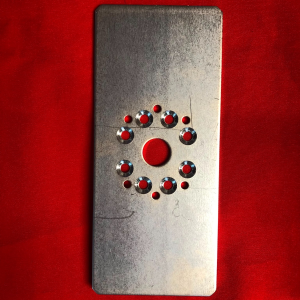 Motors - Galvanised fixing plate 200 x 85 x 3 for motors to 205 Header Plate