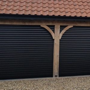 RD77 Single Door - Laminate Black